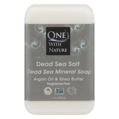 One with Nature Soap, Dead Sea Salt Dead Sea Mineral