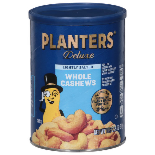 Cashews, Lightly Salted, Whole