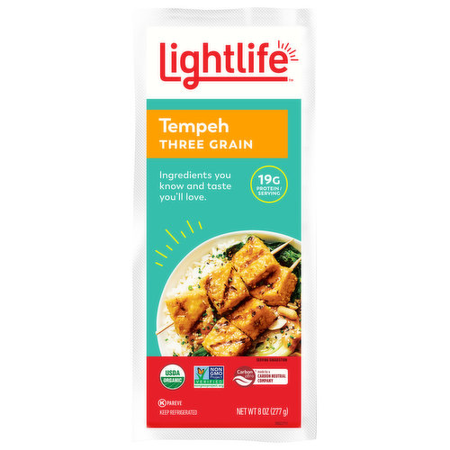 Lightlife Tempeh, Three Grain