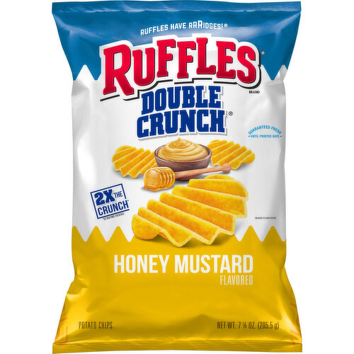 Ruffles Potato Chips, Honey Mustard Flavor