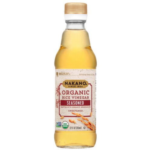 Nakano Rice Vinegar, Organic, Seasoned