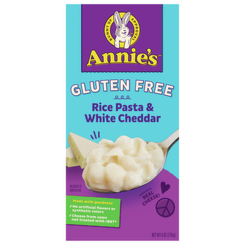 Rice Pasta & White Cheddar, Gluten Free