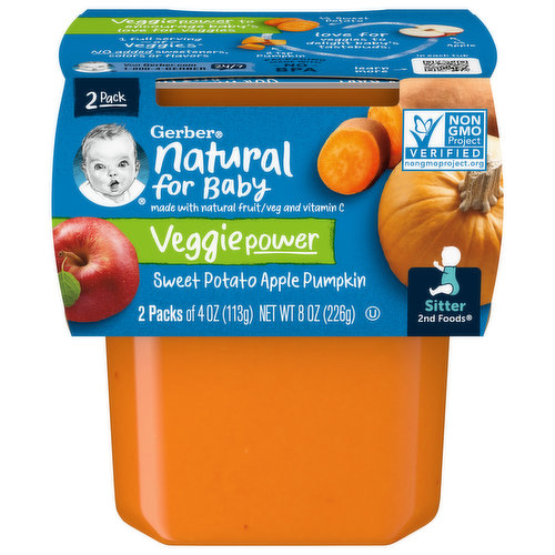 Sweet Potato Apple Pumpkin, 2 Pack