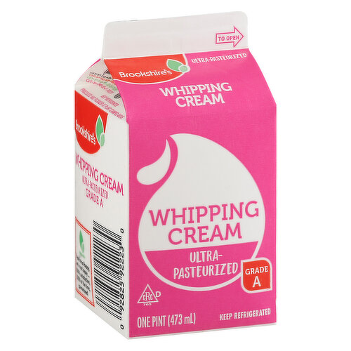 Brookshire's Whipping Cream, UltraPasteurized Brookshire's