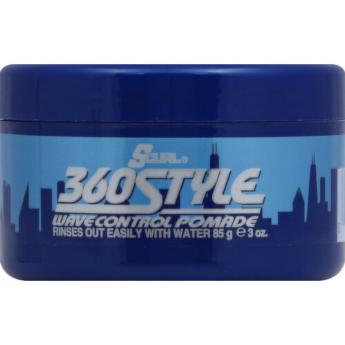 S Curl Pomade, Wave Control