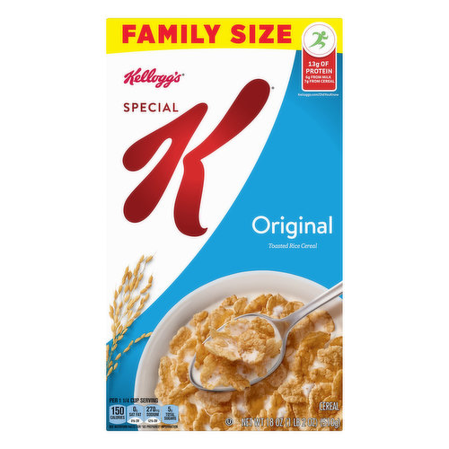 Special K Cereal, Original, Family Size