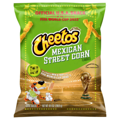 Cheetos Corn Snacks, Mexican Street Corn Flavored
