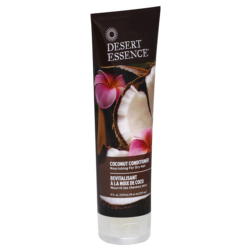 Desert Essence Conditioner, Coconut, Nourishing for Dry Hair