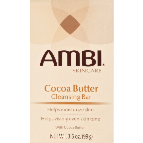 AMBI Cleansing Bar, Cocoa Butter