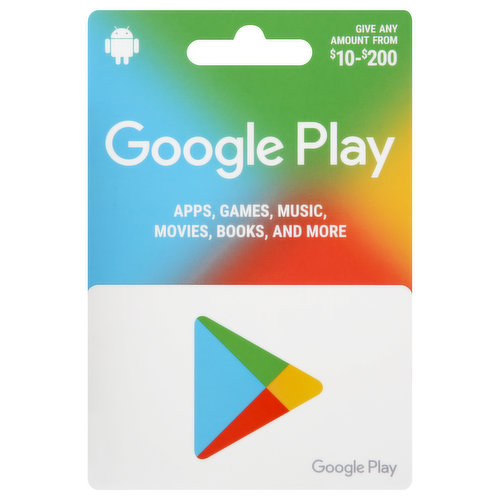 Google Play e-Gift Card