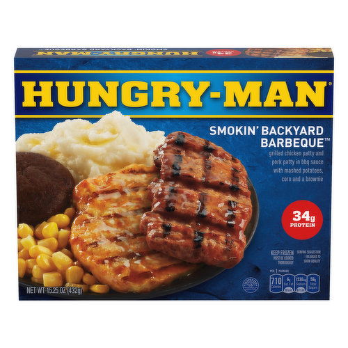 Hungry-Man Smokin' Backyard Barbeque