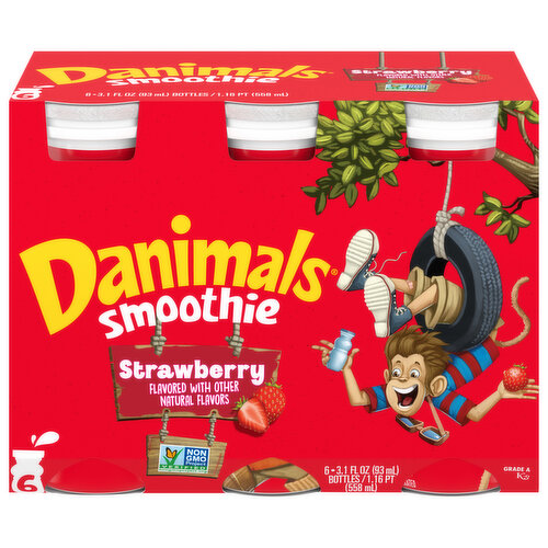 Danimals Smoothie, Strawberry