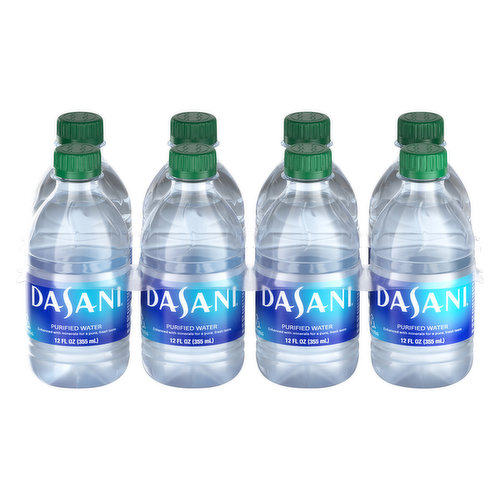 DASANI water is purified and enhanced with a proprietary blend of minerals to give it the clean, fresh taste you want from water.

And its packaged in 100% recyclable* PlantBottle for you to refill, reuse and recycle.

*Excludes label and cap.

When you pick up a bottle of DASANI, you can quench your everyday thirst with a crisp, premium taste in a convenient package, making it the perfect beverage to enjoy while at work or school, on-the-go or at home.
 
DASANI is a bottled water thats designed to make a difference. This is hydration redefined.