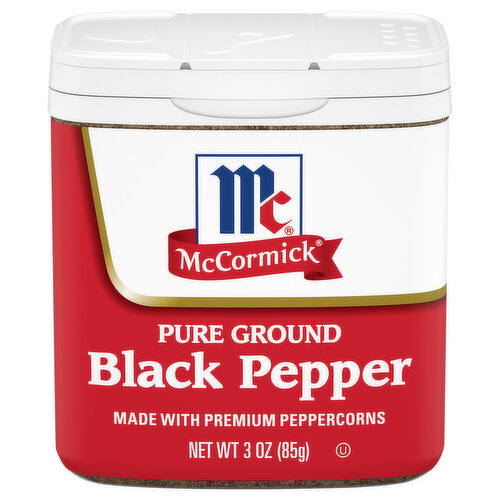 McCormick Pure Ground Black Pepper