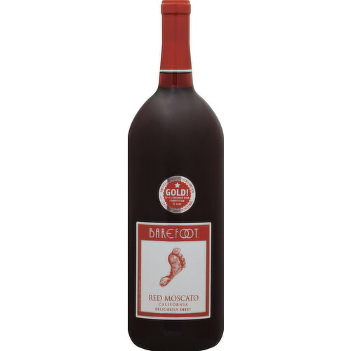 Barefoot Cellars Red Moscato Red Wine 1.5L 