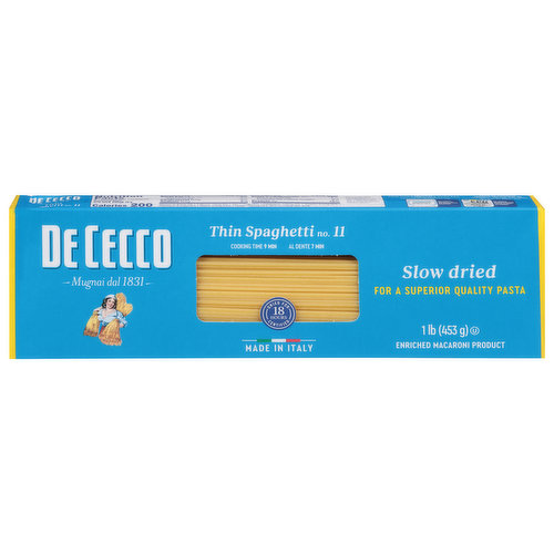 PASTA DE CECCO SPAGHETTINI N.11 1 KG