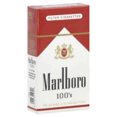 Marlboro Filter Cigarettes, Silver Pack, Mellow Flavor, Cigarettes