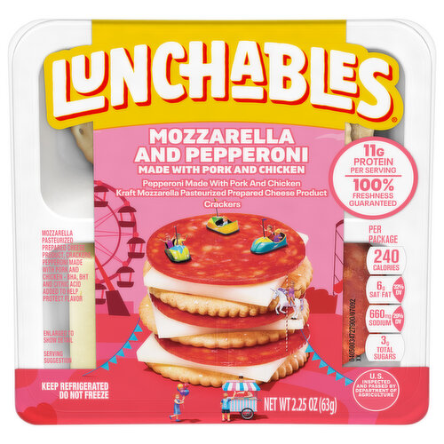 Lunchables Snack Kit Tray - Pizza with Pepperoni - Shop Snack