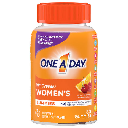 One A Day Multivitamin/Multimineral, Women's, Gummies