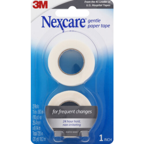 Micropore Surgical Tape 2'' Inch Paper Tape [ 5 cm x 9.14 m/ 10 Yds ]