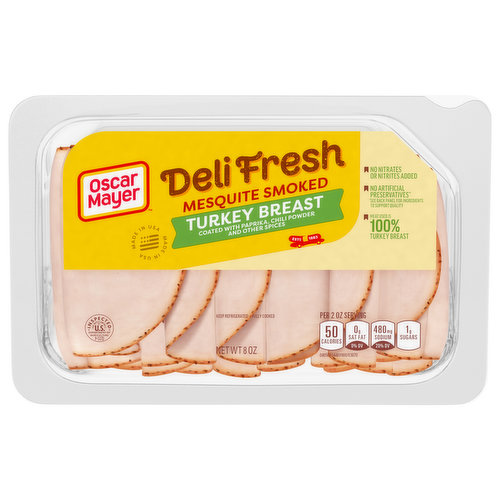 No nitrates or nitrites added. No artificial preservatives (See back panel for ingredients to support quality). Fully cooked.