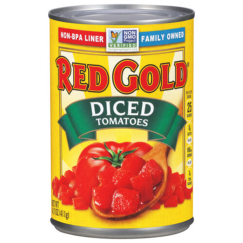 Red Gold Tomatoes, Diced