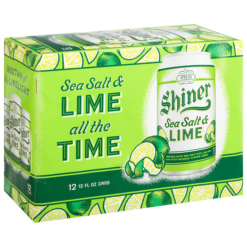 Spoetzl Brewery Beer, Sea Salt & Lime