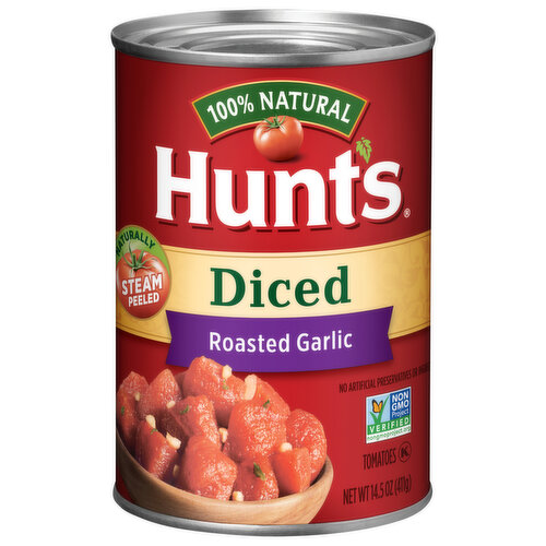 Hunt's Tomatoes, Roasted Garlic, Diced