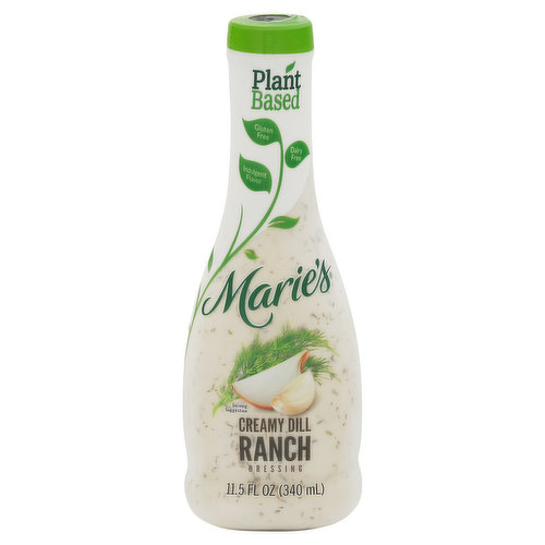 Marie's Dressing, Plant Based, Creamy Dill Ranch