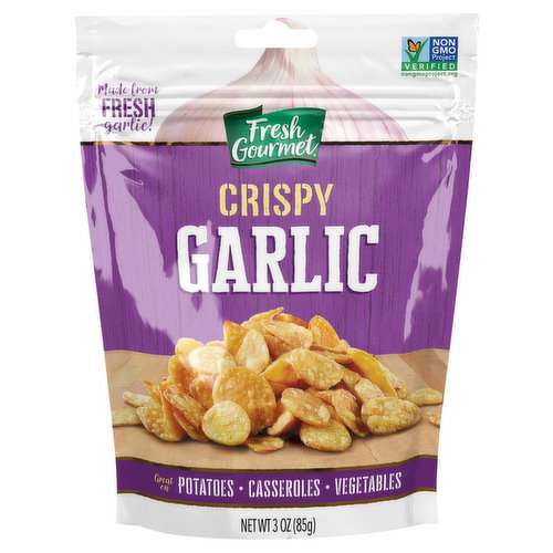 Fresh Gourmet Garlic, Crispy