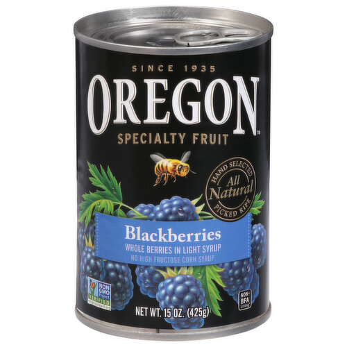 Oregon Blackberries, Whole Berries