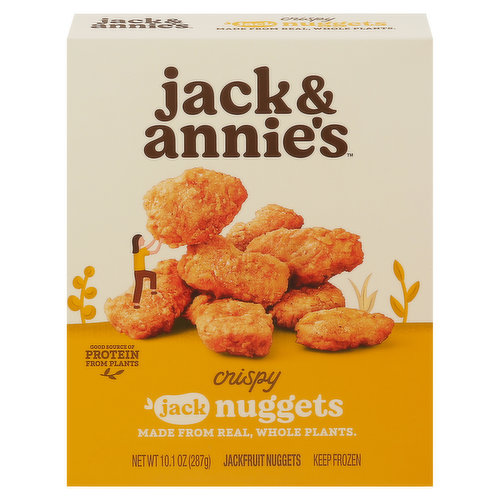 Jack & Annie's Jackfruit Nuggets, Vegan, Crispy
