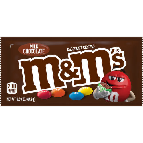 M&M'S M&M'S Milk Chocolate Candy, Full Size Bag