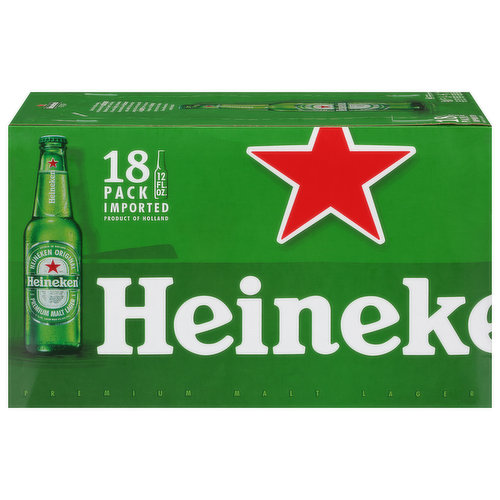 Back in the 19th century, we discovered the unique Heineken A-Yeast. Ever since, it's been the key to Heineken's characteristic taste balance with subtle fruity notes that people all over the planet fell in love with. As you can imagine, we'll always stay true to our A-Yeast. There will never be a need for plan B. With a full foamy head to keep air out and carbonation in. Enjoy responsibly. Please recycle.