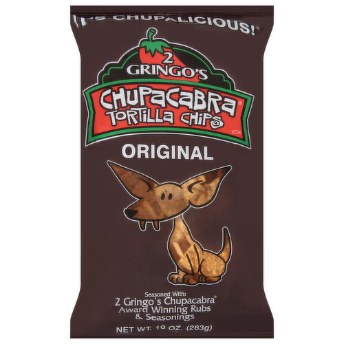 2 Gringo's Chupacabra Tortilla Chips, Original