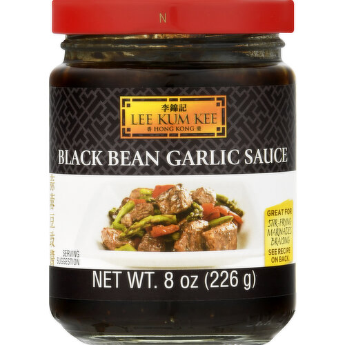 Lee Kum Kee Garlic Sauce, Black Bean