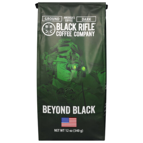 Black Rifle Coffee Company Coffee, Ground, Dark, Beyond Black