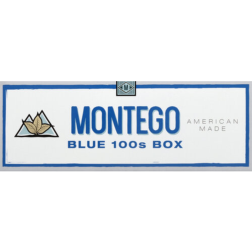 Montego Cigarettes, Class A, Blue, 100s