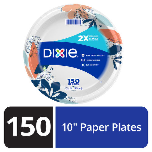 Dixie Ultra Plates, Extra Deep, Deep Dish, 9.56 Inch - 40 plates