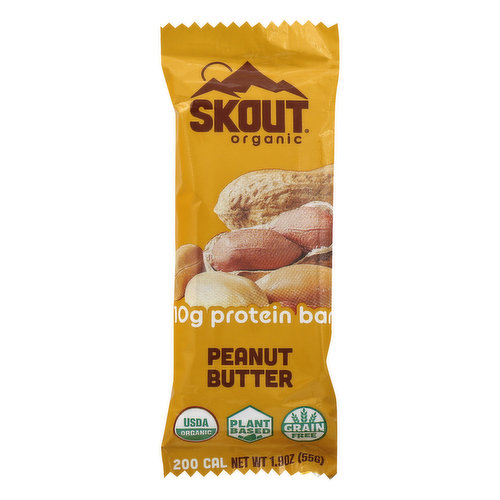 Skout Protein Bar, Peanut Butter