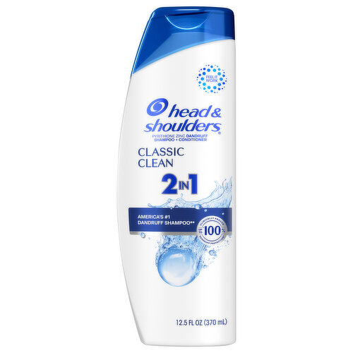 Head & Shoulders Shampoo + Conditioner, Classic Clean, 2 in 1