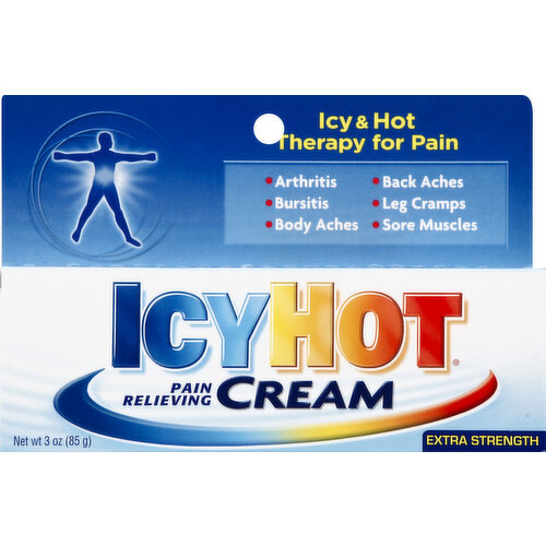 Icy Hot Pain Relieving Cream, Extra Strength