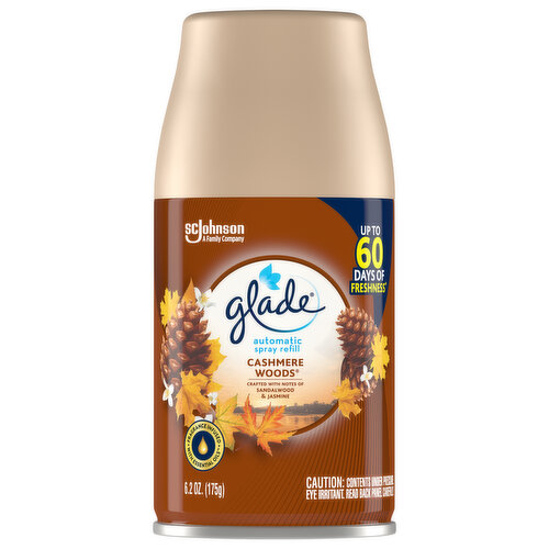 Glade Automatic Spray Refill, Cashmere Woods