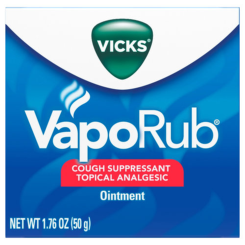 Vicks Cough Suppressant, Ointment