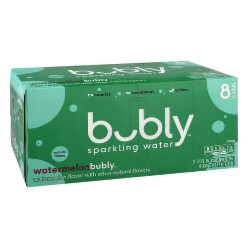 bubly Sparkling Water, Watermelon