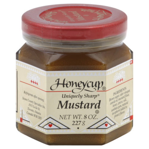 Honeycup Mustard, Uniquely Sharp