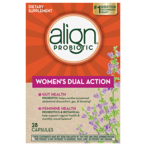Align Probiotic Women's Dual Action, Capsules