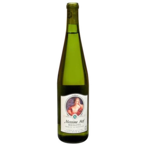 Messina Hof Riesling, Texas High Plains