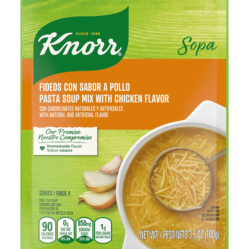 Knorr Pasta Soup Mix, with Chicken Flavor