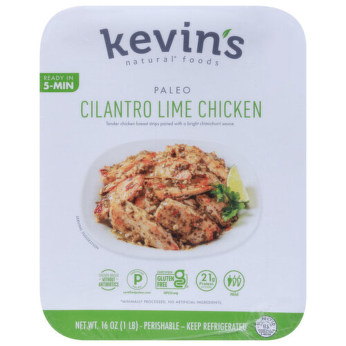 Kevin's Natural Foods Cilantro Lime Chicken, Paleo, Mild